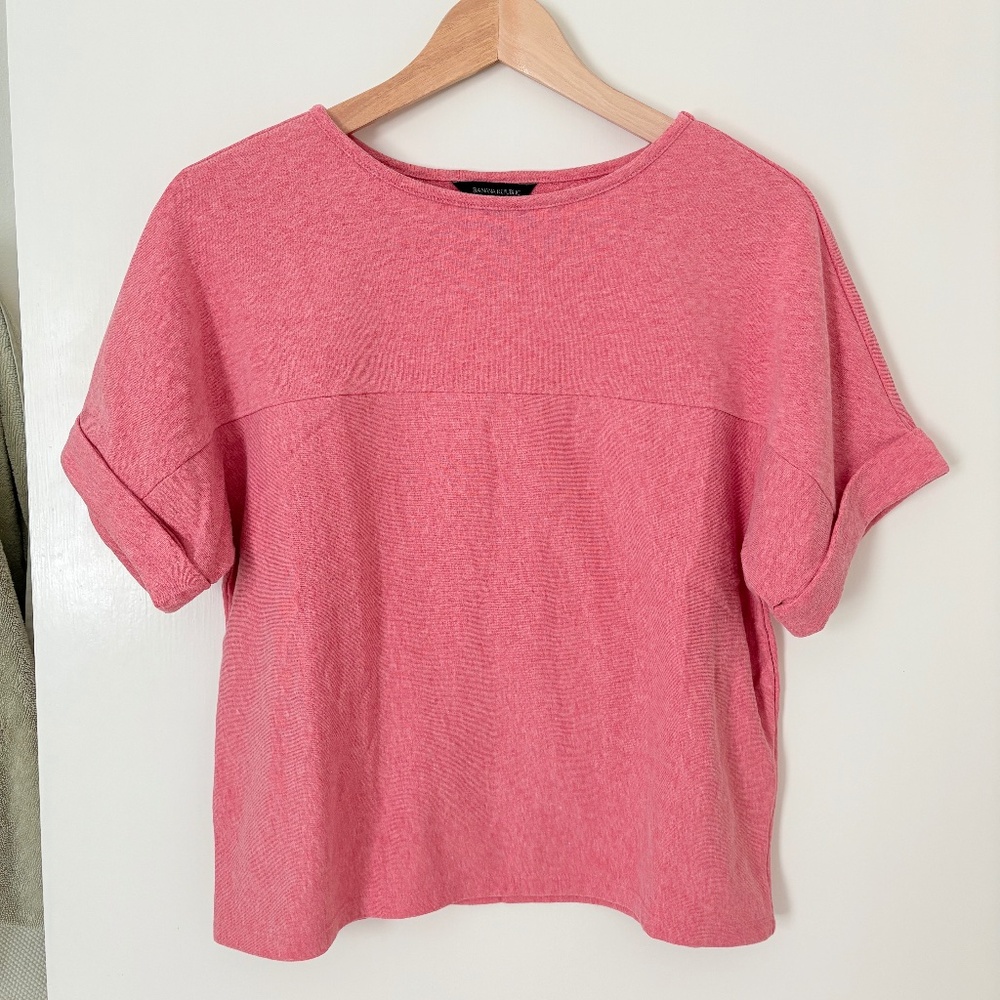 Banana Republic terry knit top
